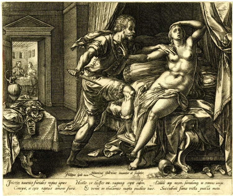 The rape of Lucretia